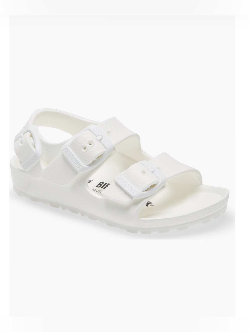 Toddler White Birkenstocks